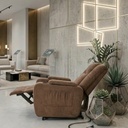 كرسي ريكلاينر كهرباء  MICRO BRWON 