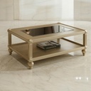 طاولة وسط + 2 جانبيات نيو كلاسيك Queen