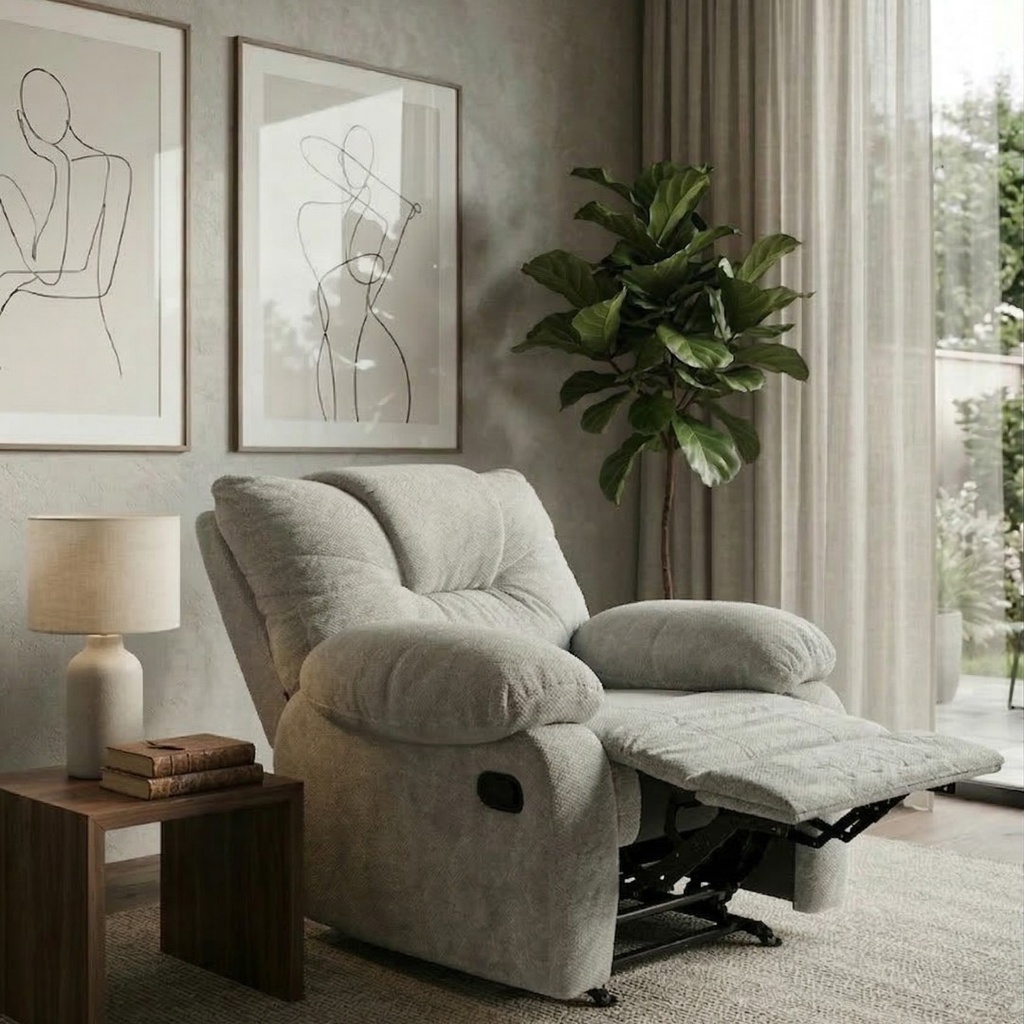 كرسي ريكلاينر FLOW GRAY 