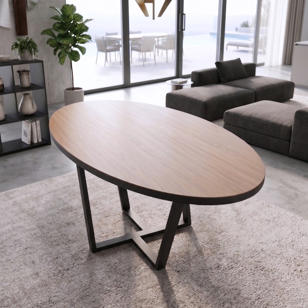 طاولة + 6كراسي OVAL 