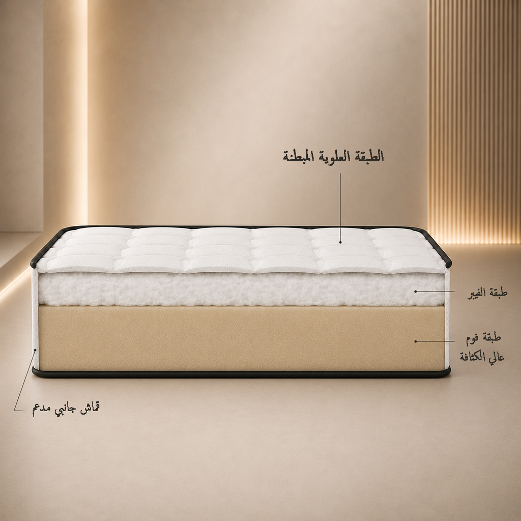 فرشة 90*190 ارتفاع 22 SUPER FOAM