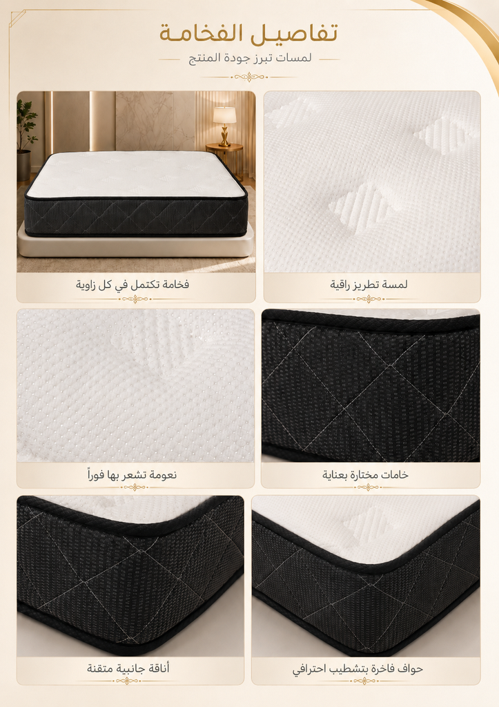 فرشة Bucket 180*200*27