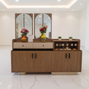 سفرة نيو كلاسيك PLOOM (طاولة + 8 كراسي + دنسوار)
