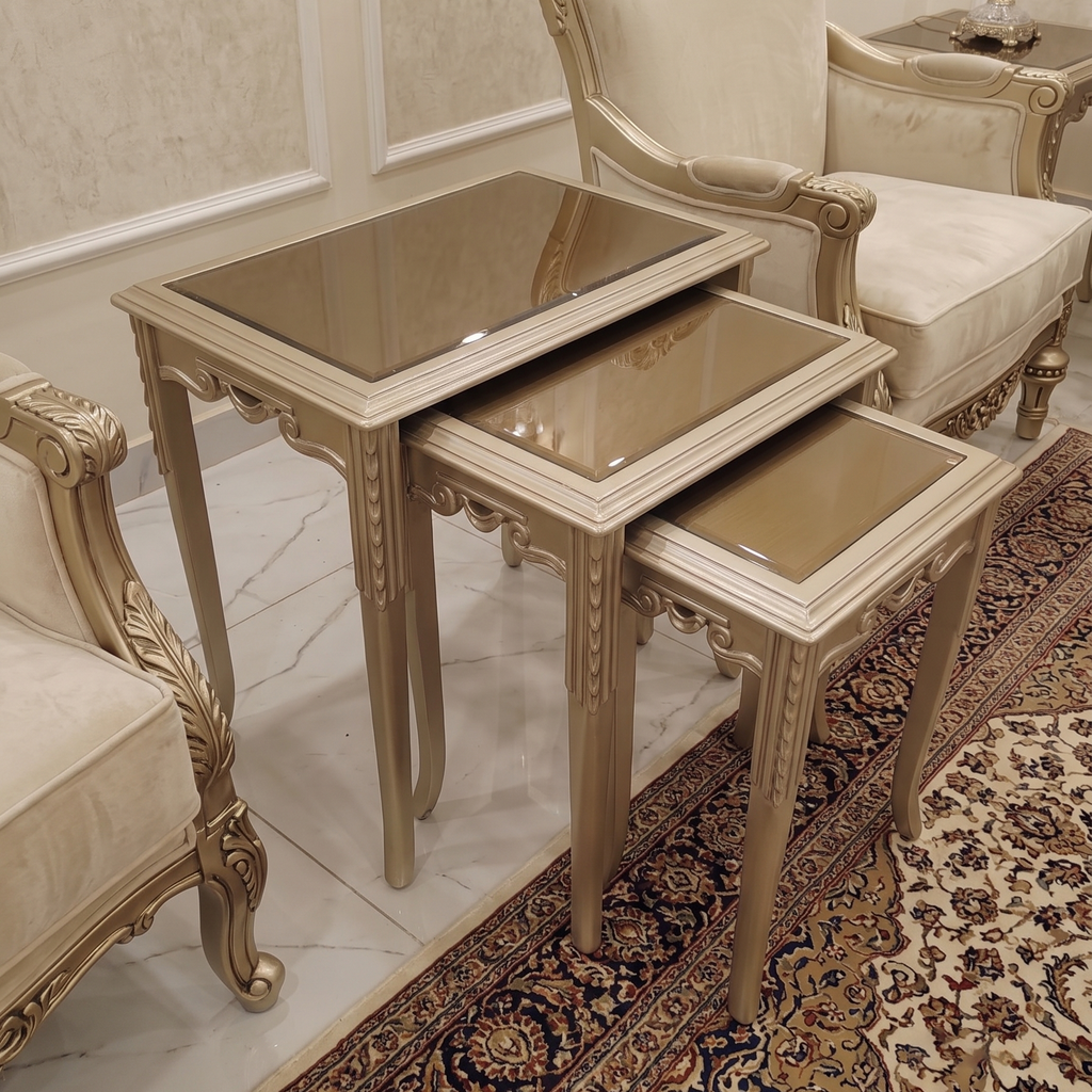 طربيزة مساعد 3 قطع PRESTIGE PLUS محلي