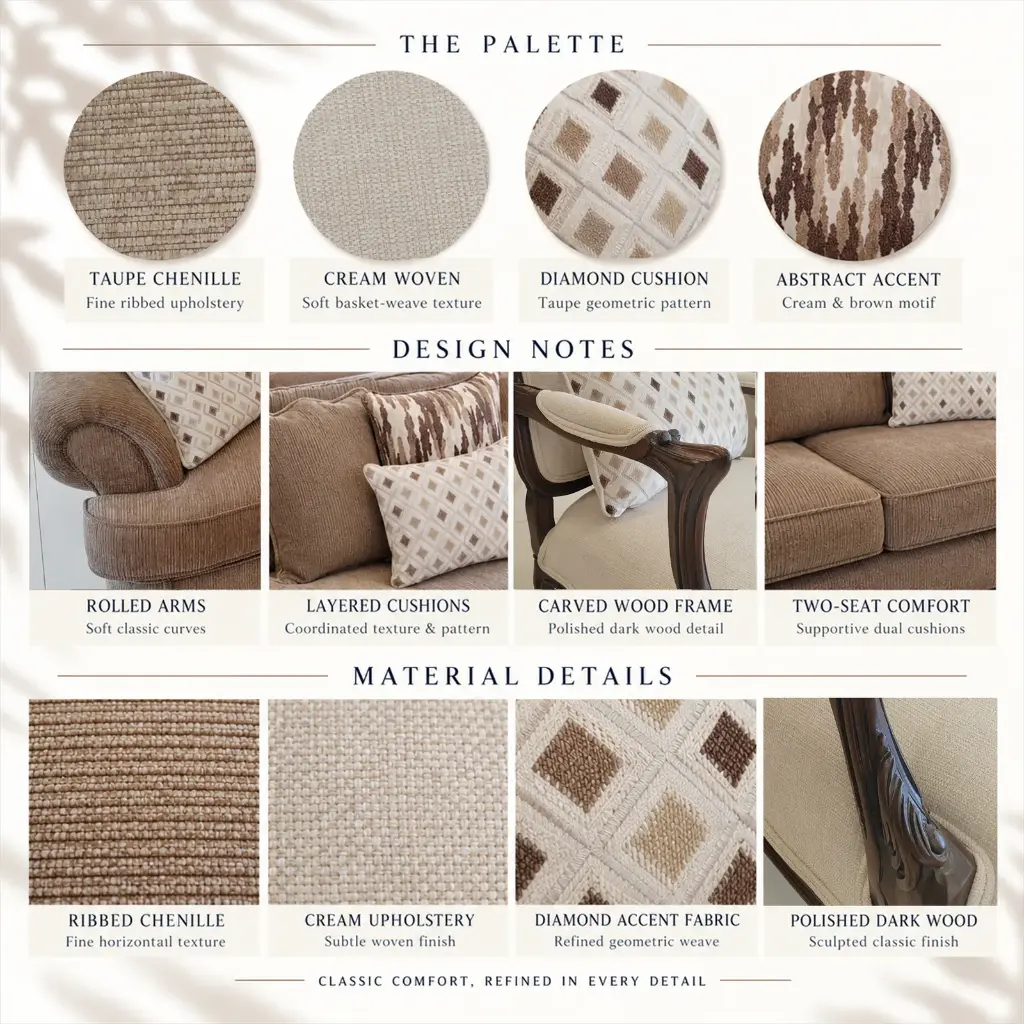 كنب كلاسيك BRESTON NEW 