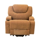 كرسي ريكلاينر كهرباء CHARGE بني 