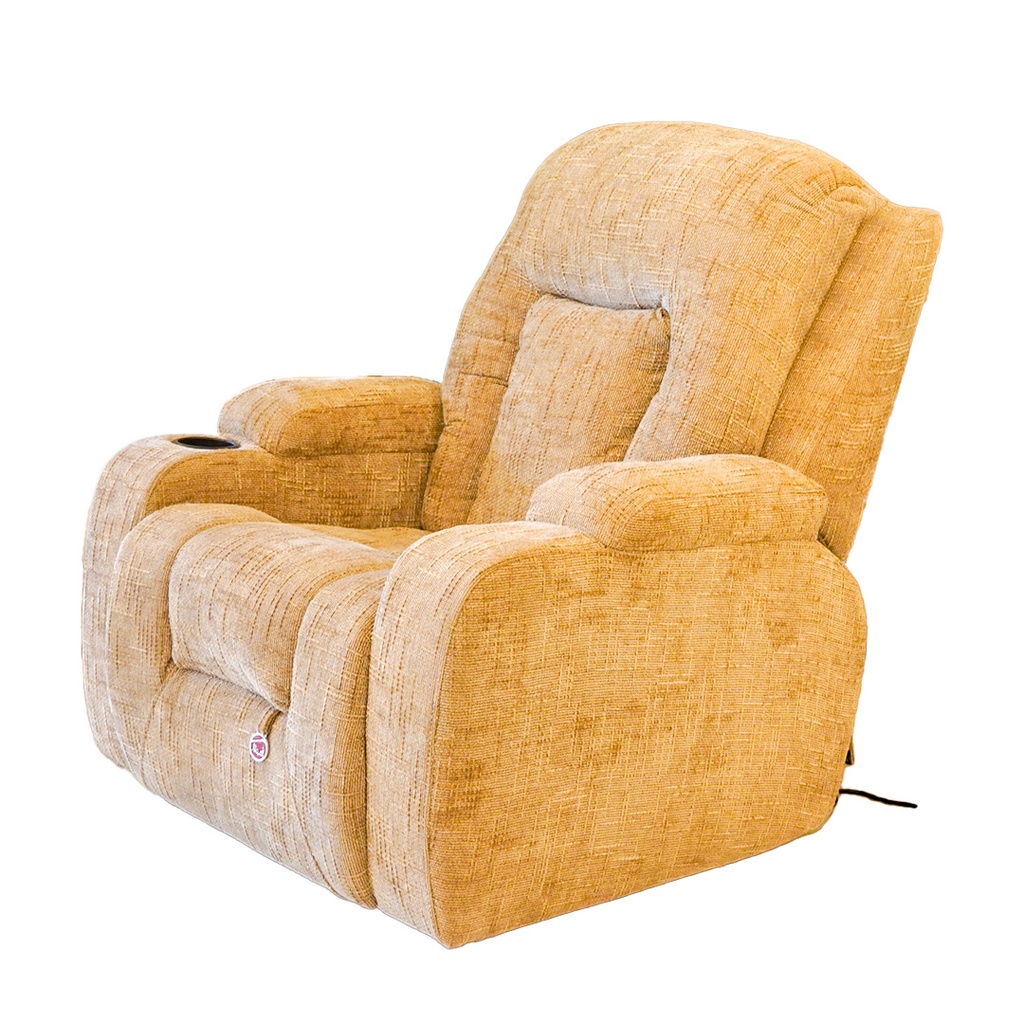 كرسي ريكلانير كهرباء MELLOW بني 