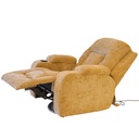 كرسي ريكلانير كهرباء MELLOW بني 