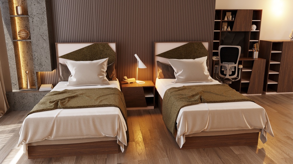 سرير مفرد ونص نوم شباب AYLOL