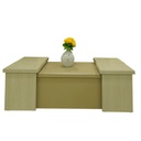 طاولة وسط متداخلة 4+1 SQUARE