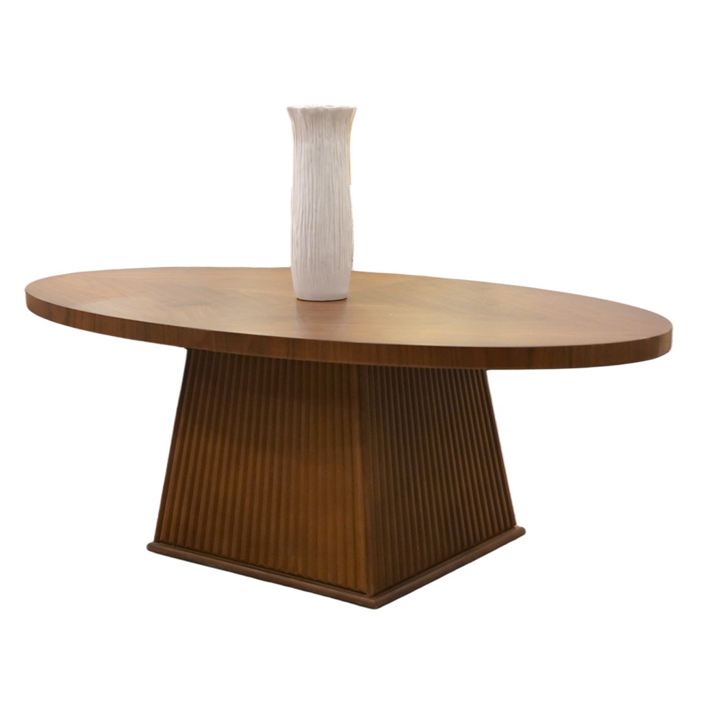 طاولة وسط مودرن PLYMOND بني 