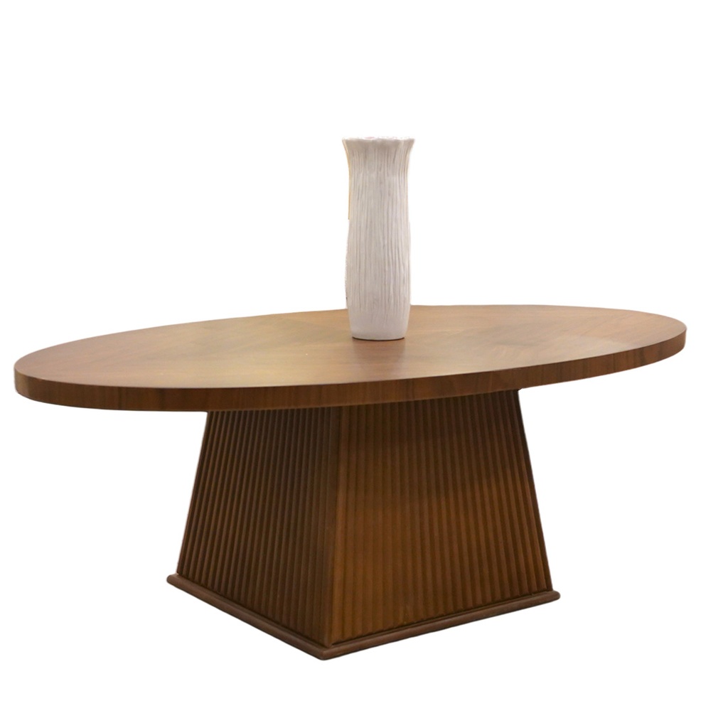 طاولة وسط مودرن PLYMOND بني 