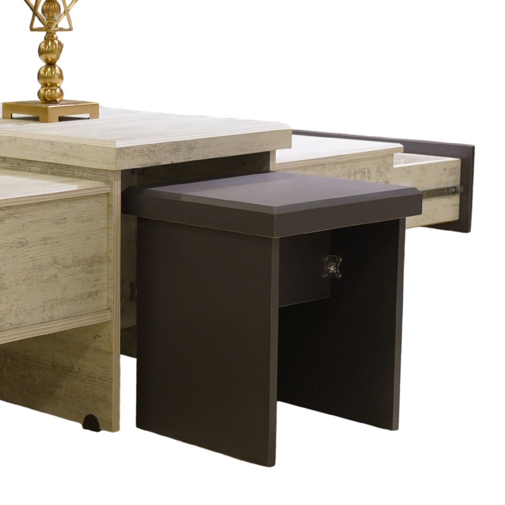 طاولة وسط  +جانبية متداخلة VISTA 