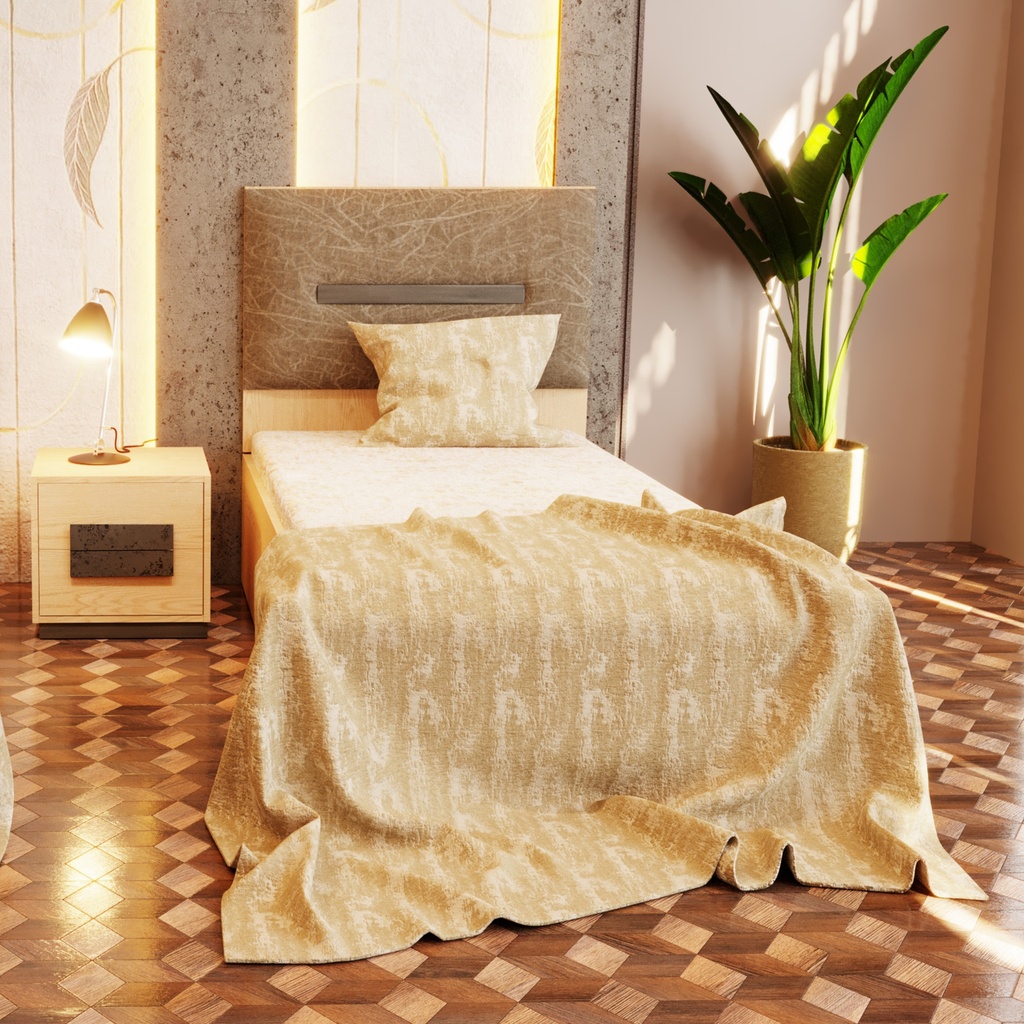 سرير مفرد ونص نوم شباب مودرن HARMONY 