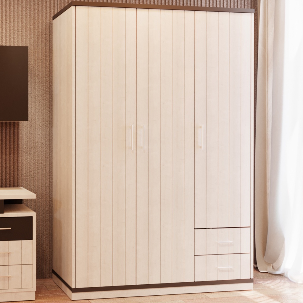 خزانة3 درف نوم شباب مودرن CLASS