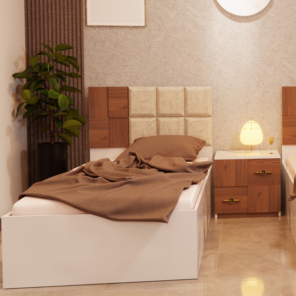 سرير مفرد ونص نوم شباب BRUCSEL 