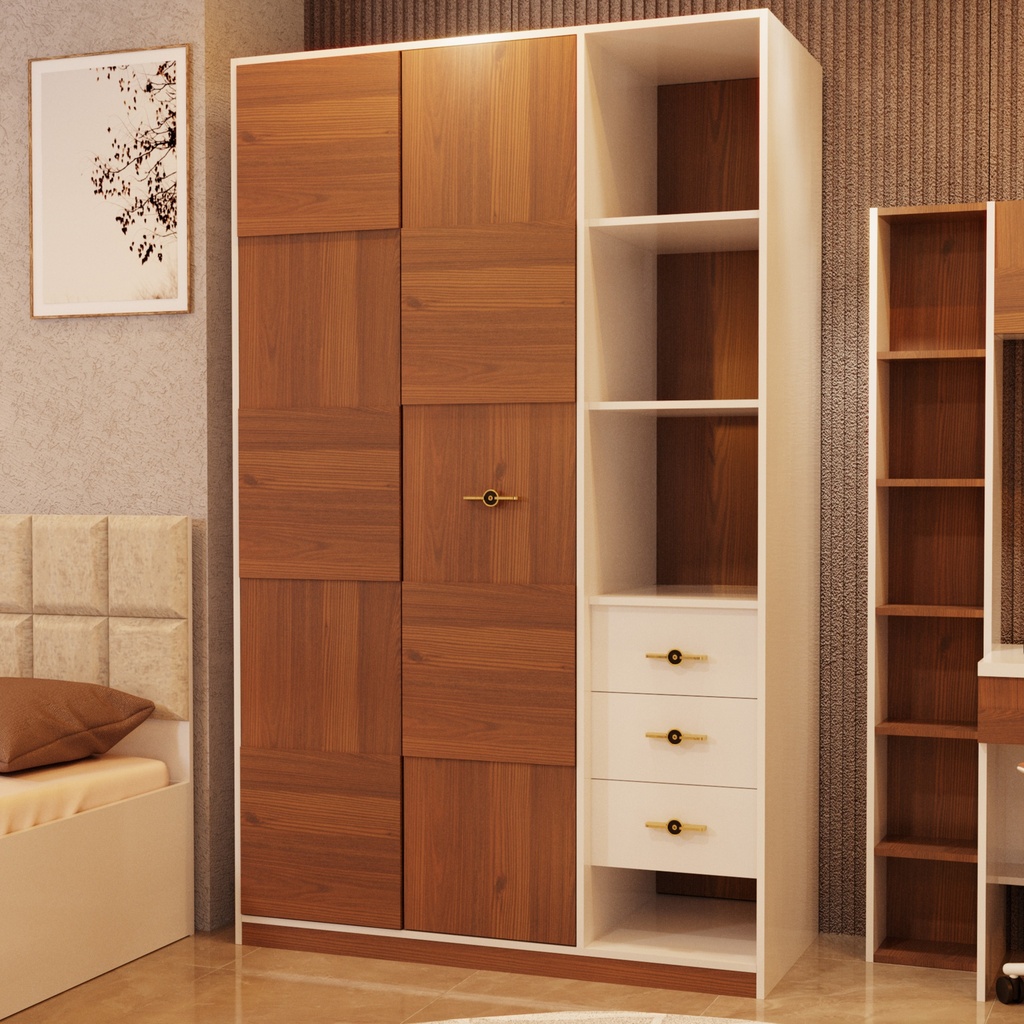 خزانة 3 درف نوم شباب BRUCSEL