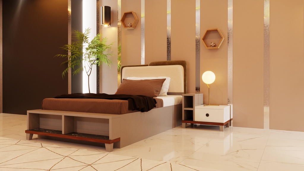 سرير مفرد نوم شباب هايدروليك SECRET