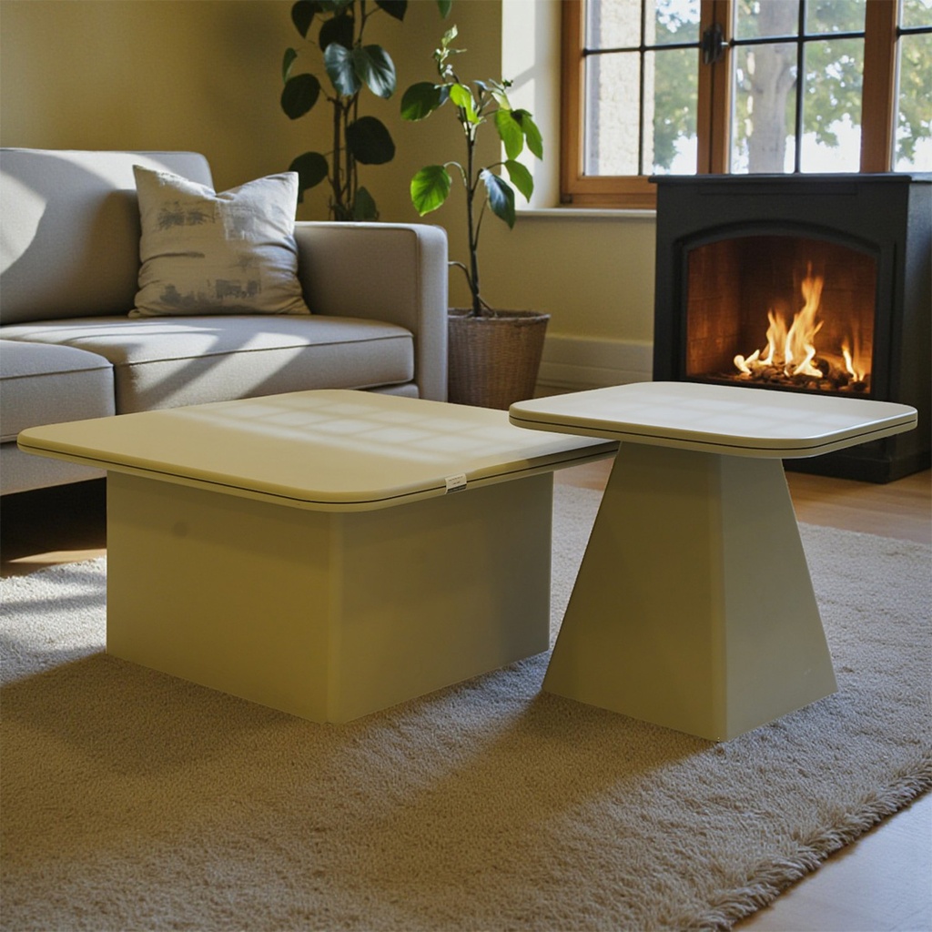 طاولة وسط + جانبية GIZA