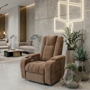 كرسي ريكلاينر كهرباء  MICRO BRWON 