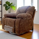 كرسي ريكلاينر FLOW BROWN 