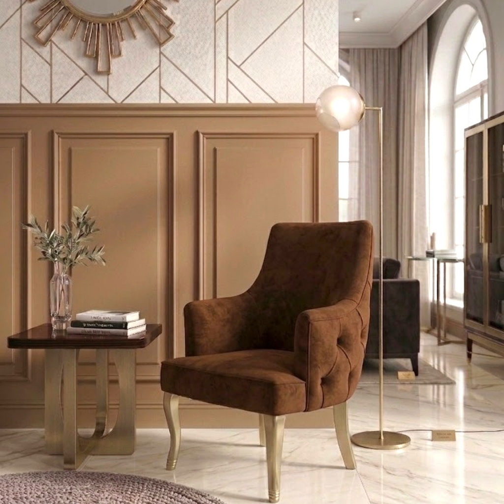 انتريه مودرن AYLA NEW-BROWN 