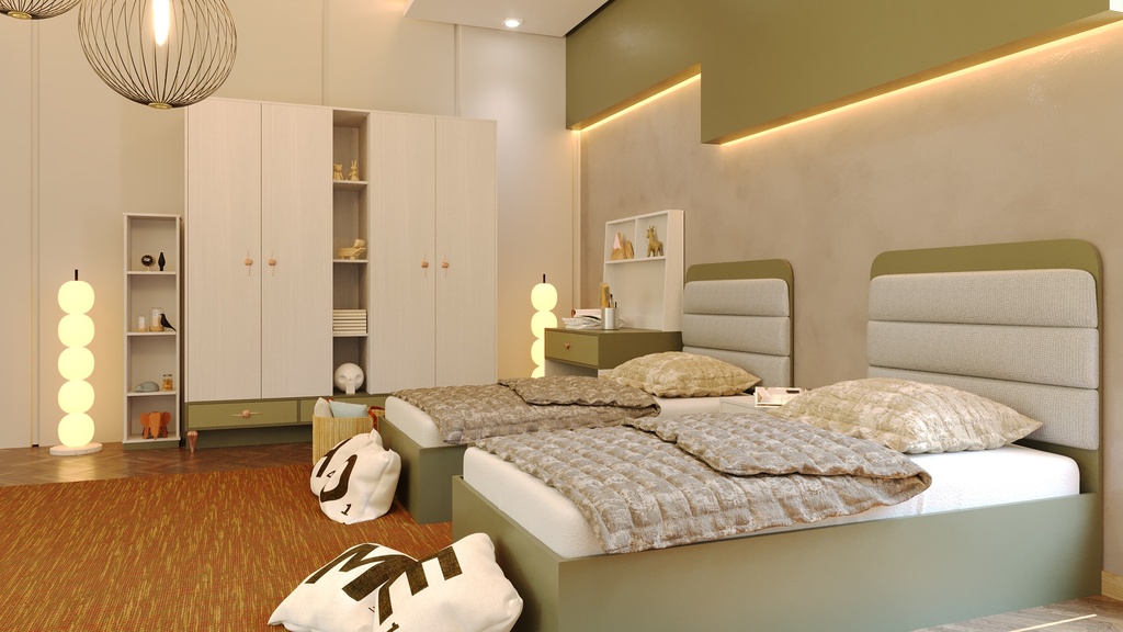 غرفة نوم شباب EVO NEW 