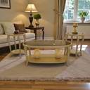 طقم طاولات وسط نيو كلاسيك SOLO 