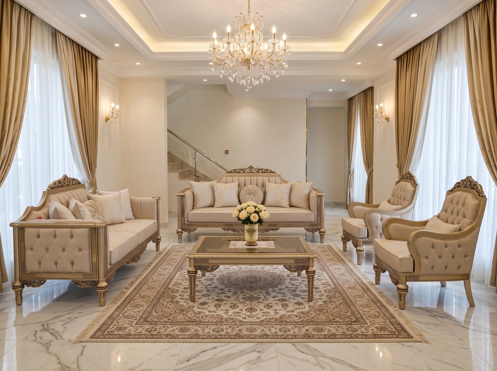 كنب نيوكلاسيك NILUVER-PLUS