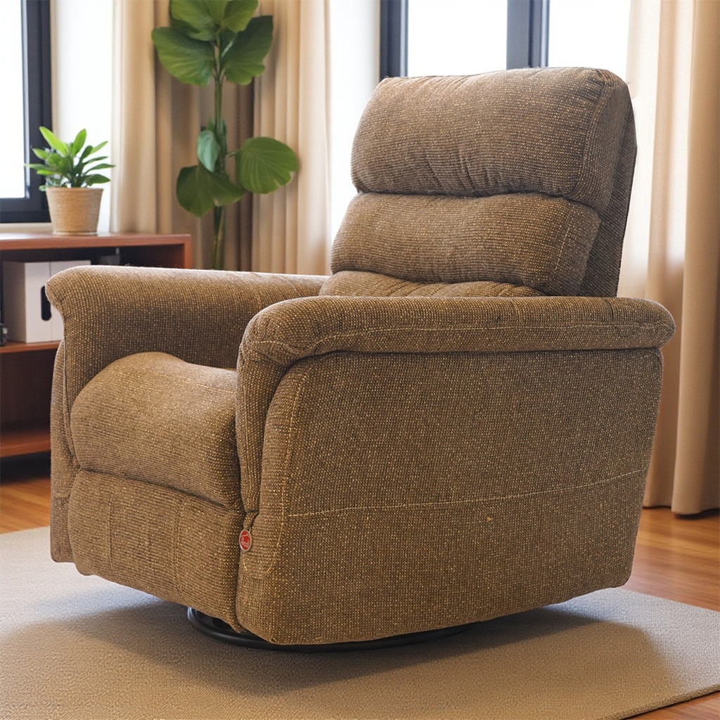 كرسي ريكلانير ELVAX بني