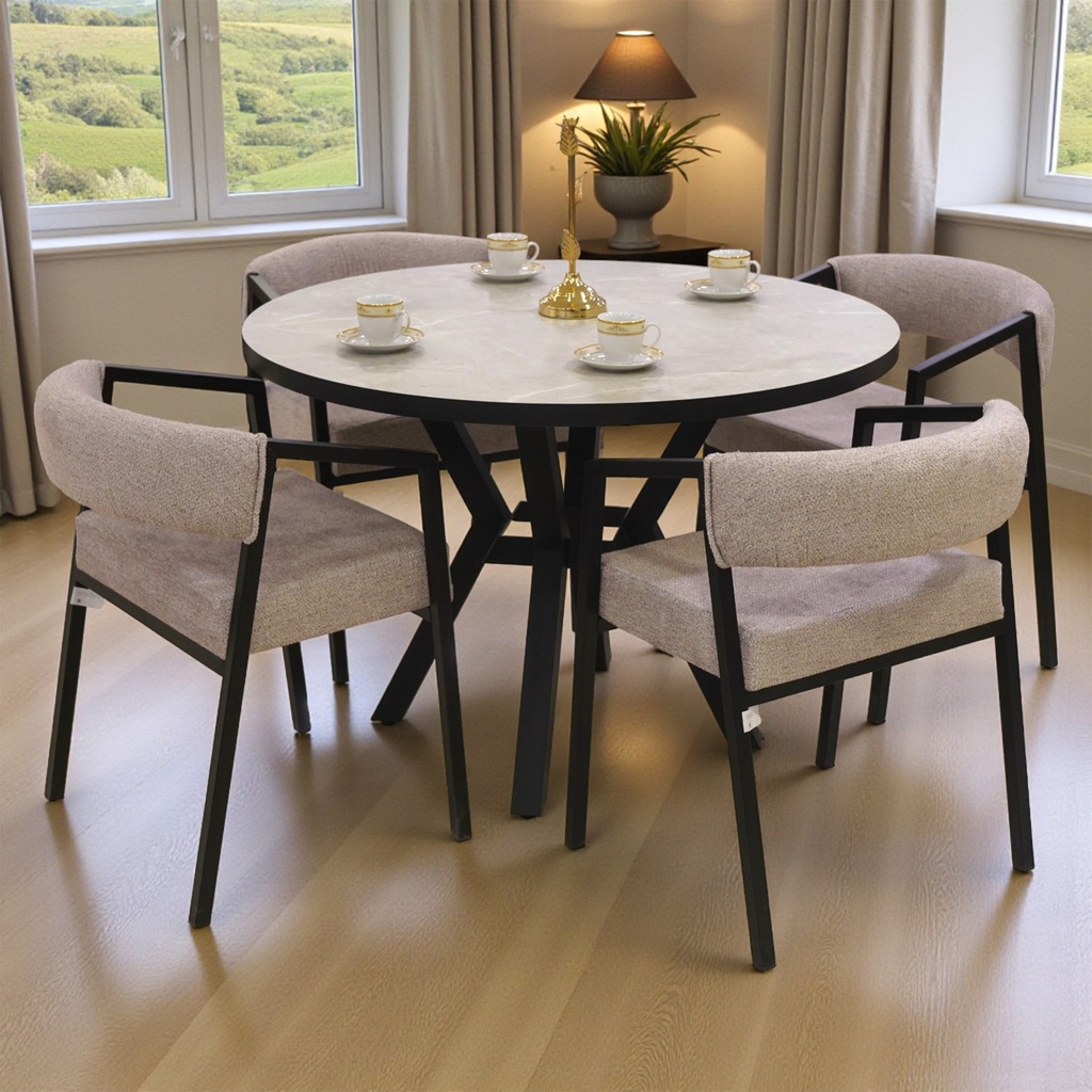 سفرة SOUL NEW (طاولة + 4 كراسي)