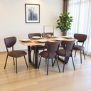 سفرة UPTOWN (طاولة 6 كراسي)