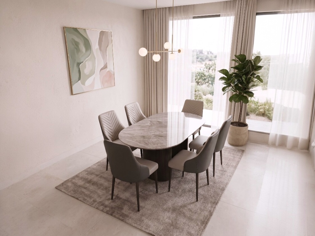 طاولة + 6 كراسي LY06+805 