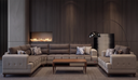 كورنر مودرن SEWAR ULTRA (حرف L + ثنائية)