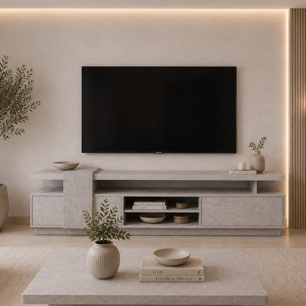 طاولة TV مودرن ROCKS NEW 