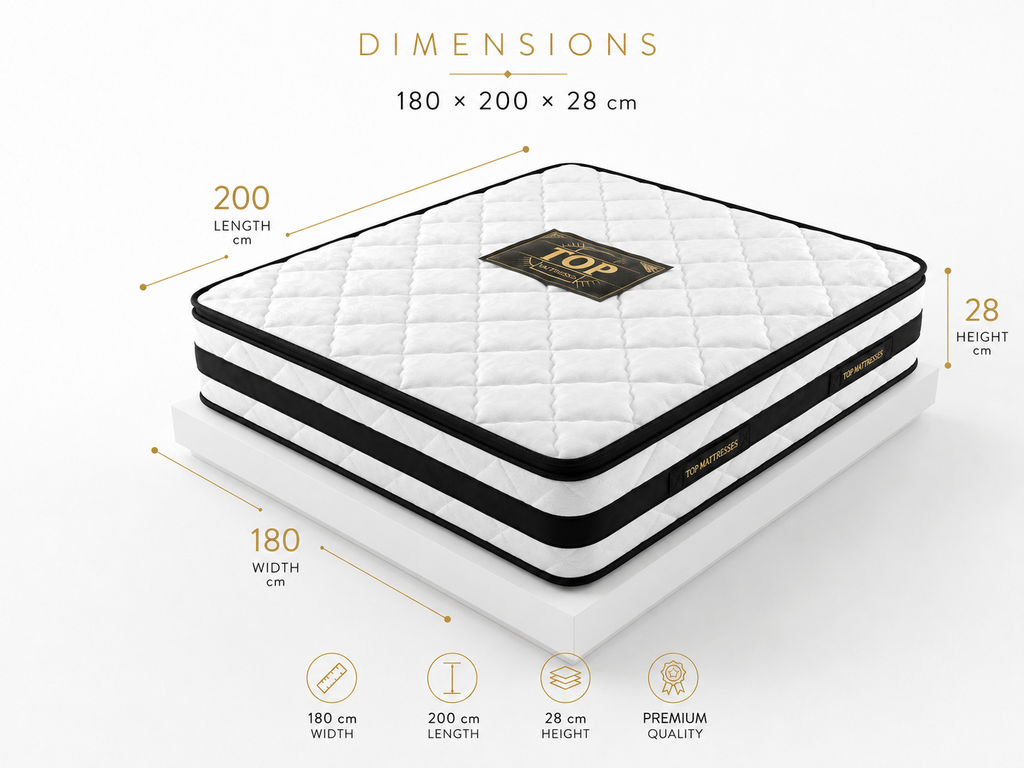 فرشة 180*200 TOP MATTERS بولوتب