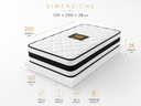 فرشة 120*200 TOP MATTERS بولوتب 